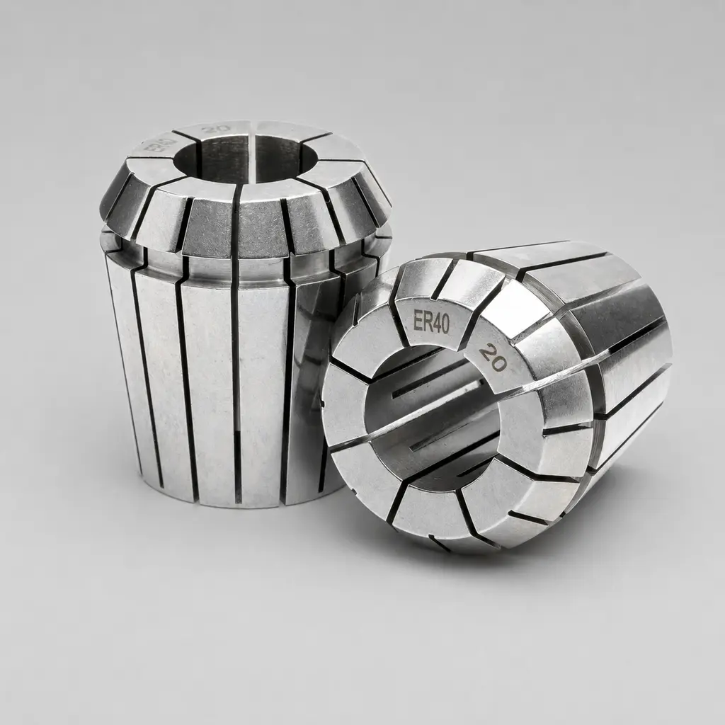 EHQ ER40 spring collet with selectable metric size